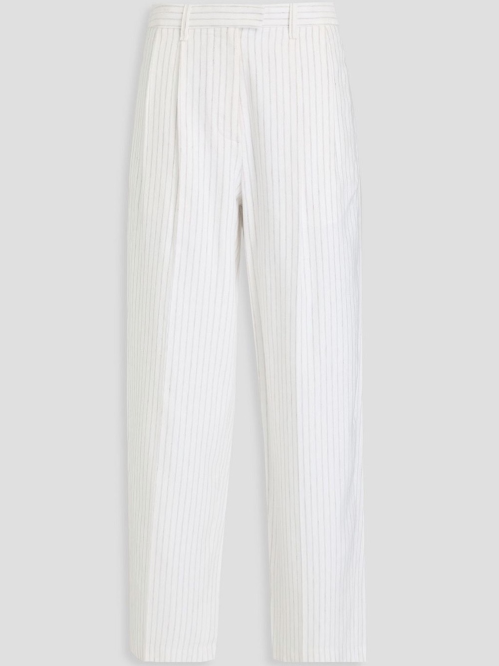 rag & bone: White Pinstripe Trousers